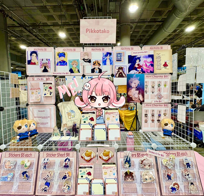 LA Comic Con '25 10ft table